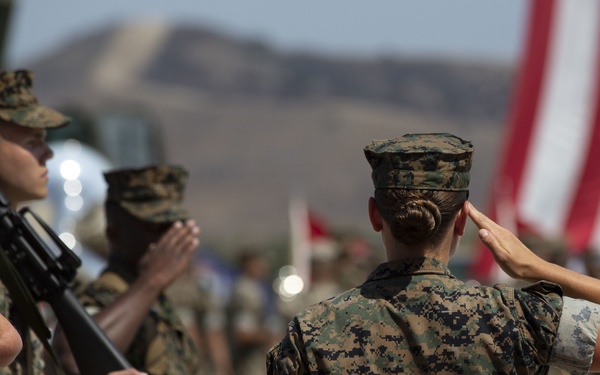 MALS-39 holds change of command ceremony