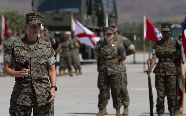 MALS-39 holds change of command ceremony