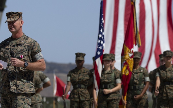 MALS-39 holds change of command ceremony