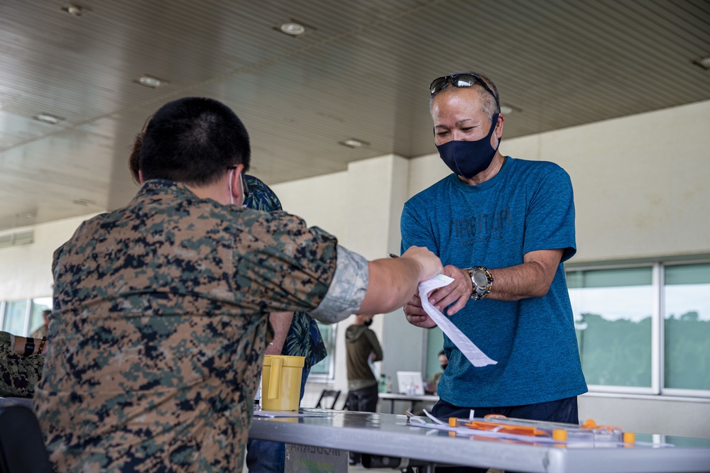 MLCs aboard MCIPAC receive second dose of the COVID-19 vaccine