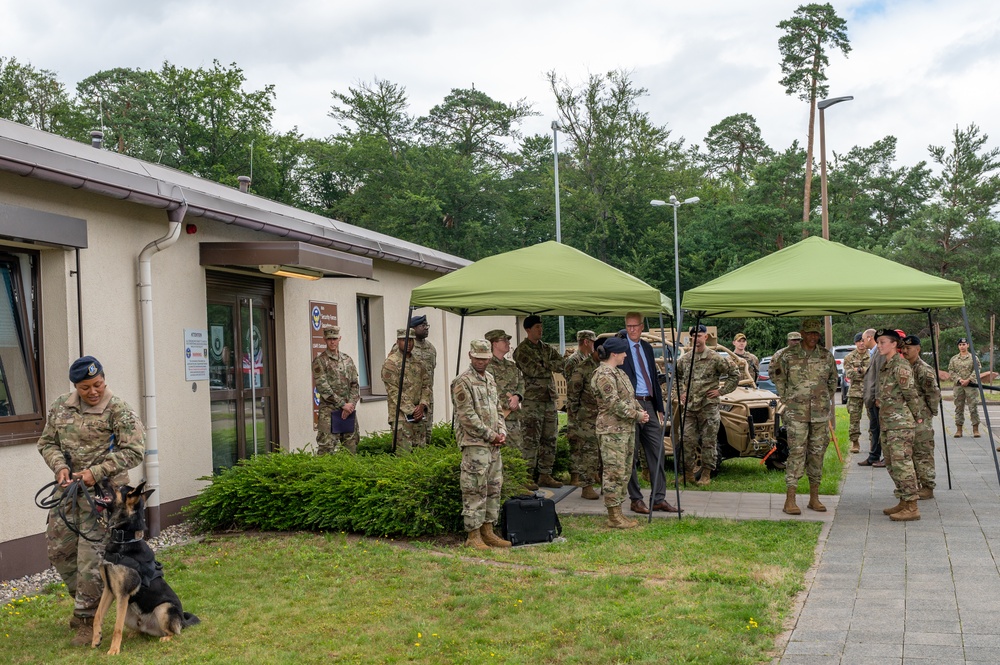 CSAF tours Ramstein Air Base