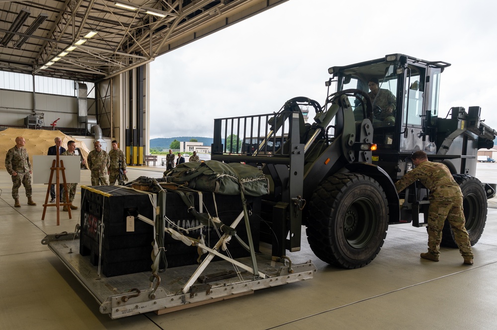 CSAF tours Ramstein Air Base