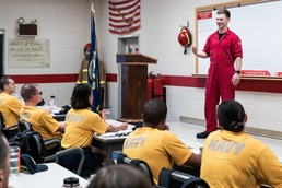 210715-N-TE695-0001 NEWPORT, R.I. (July 15, 2021) Everett, Washington Native Trains the Navy’s Newest Officers
