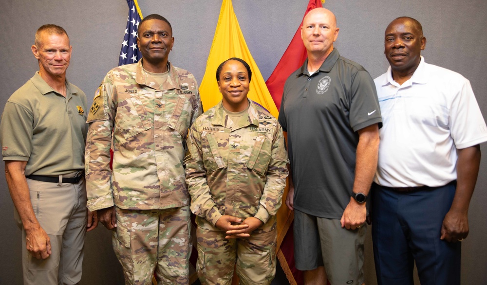 406th Army Field Support Brigade Commander Visits JTF-CS