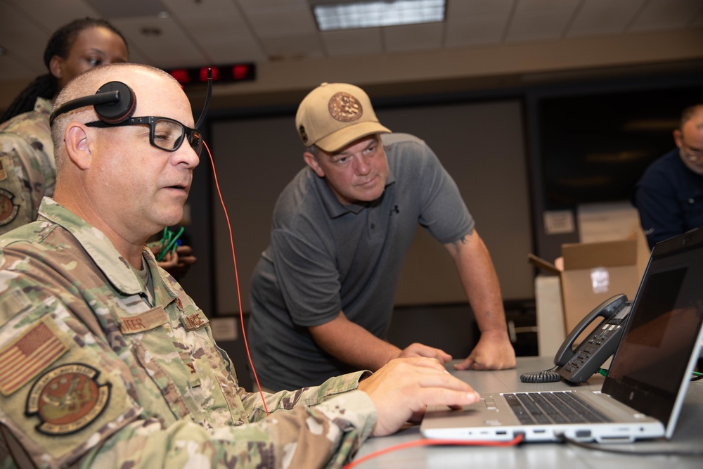 JTF-CS Participates in Communication Exercise