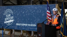 Ceremony held for second phase of NSB Kings Bay Dry Dock project