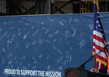 Ceremony held for second phase of NSB Kings Bay Dry Dock project