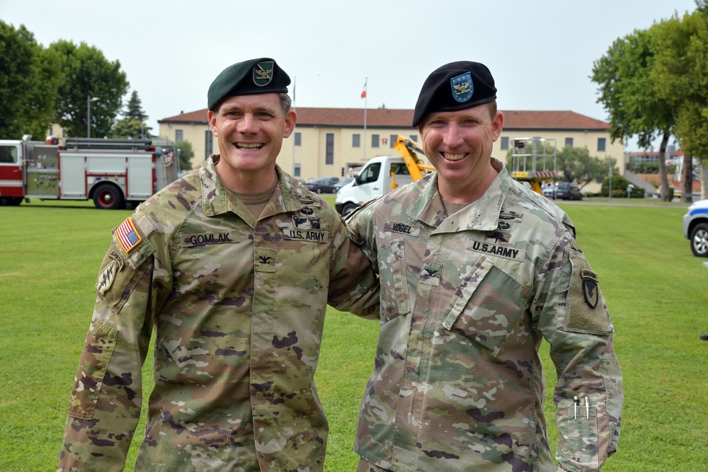 U.S. Army Garrison Italy Change of Command Ceremony, July 16, 2021