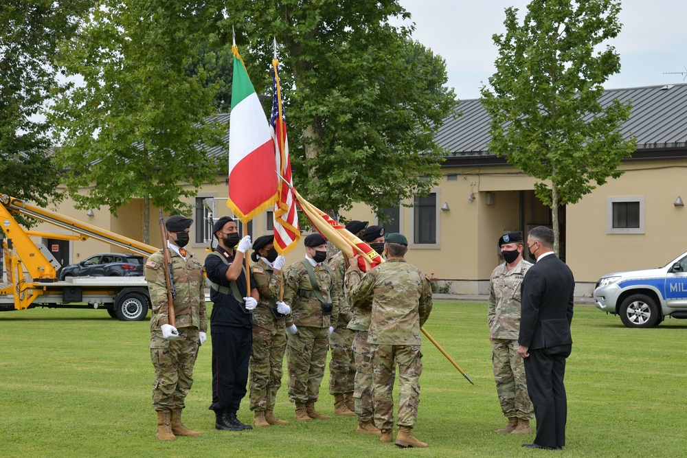 U.S. Army Garrison Italy Change of Command Ceremony, July 16, 2021