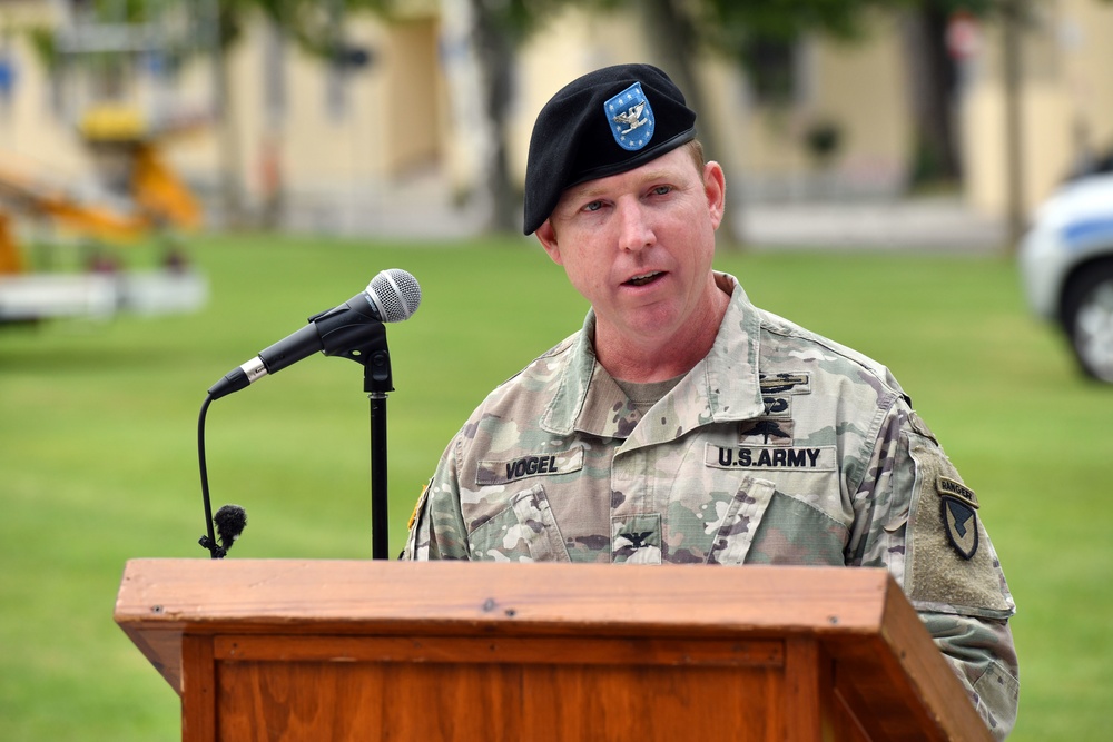 U.S. Army Garrison Italy Change of Command Ceremony, July 16, 2021