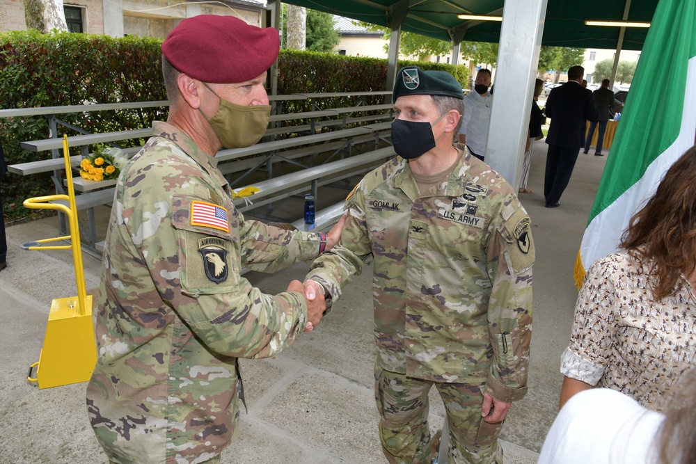 DVIDS Images U.S. Army Garrison Italy Change of Command Ceremony