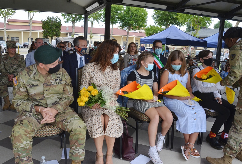 USAG Italy Change of Command Ceremony