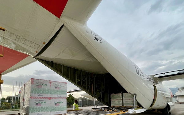 U.S. Coast Guard delivers first COVID vaccines to Haiti