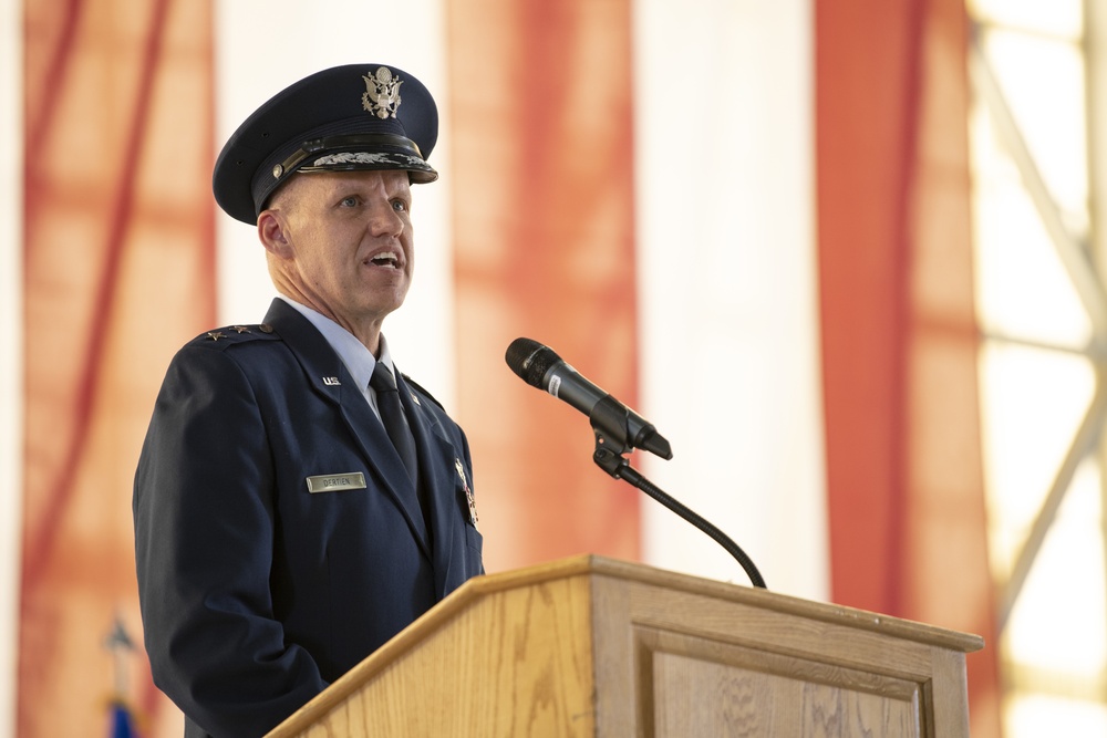 Dertien takes command of AFTC