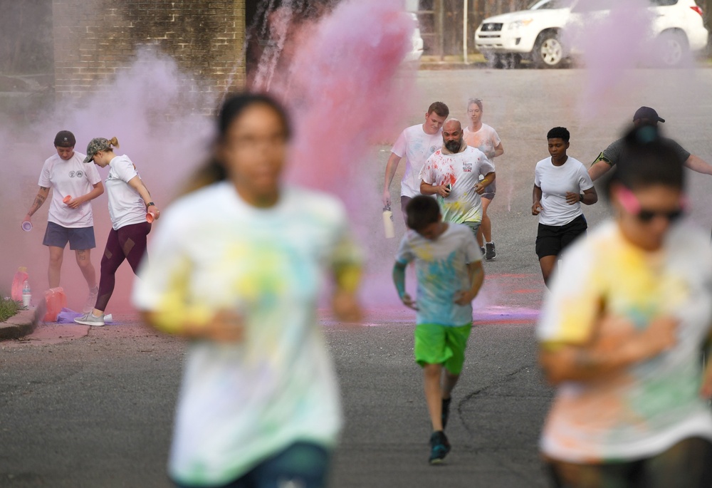 Colors fly for suicide awareness