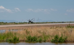 Untethered MQ-9 from Creech lands at Holloman