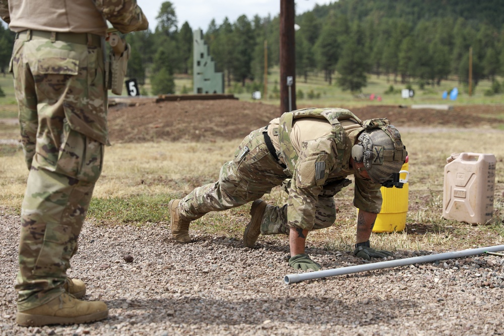 AZNG Charlie Company 1-158th Infantry Conducts Range Stress Shoot
