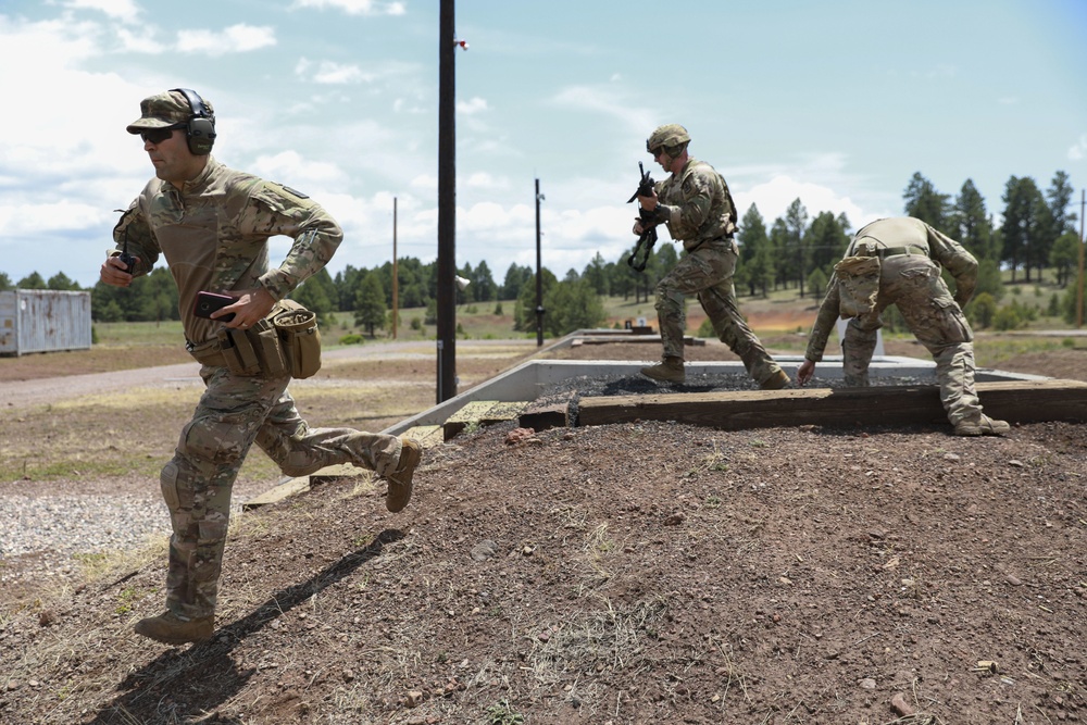 AZNG Charlie Company 1-158th Infantry Conducts Range Stress Shoot