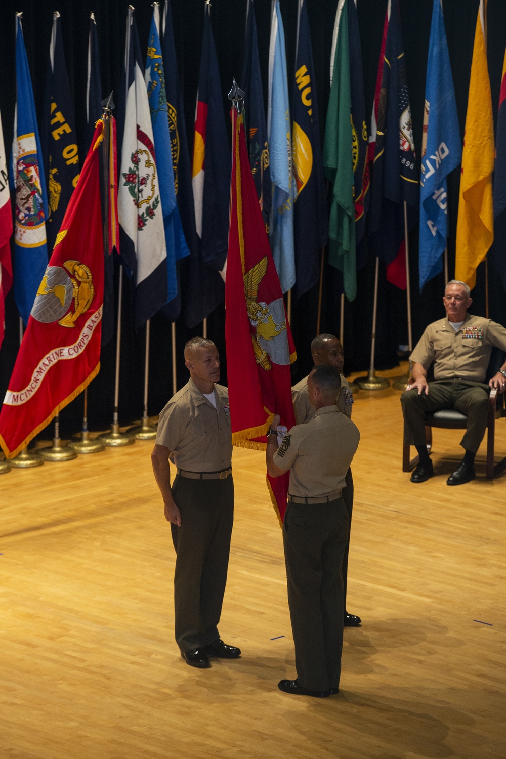 Marine Corps Base Quantico Base Commanding Officer Change of Command Ceremony