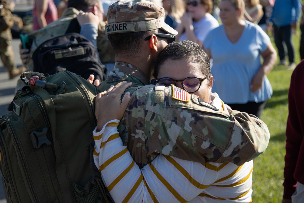 Alabama National Guard's 1166th MP Company returns from deployment to Kuwait