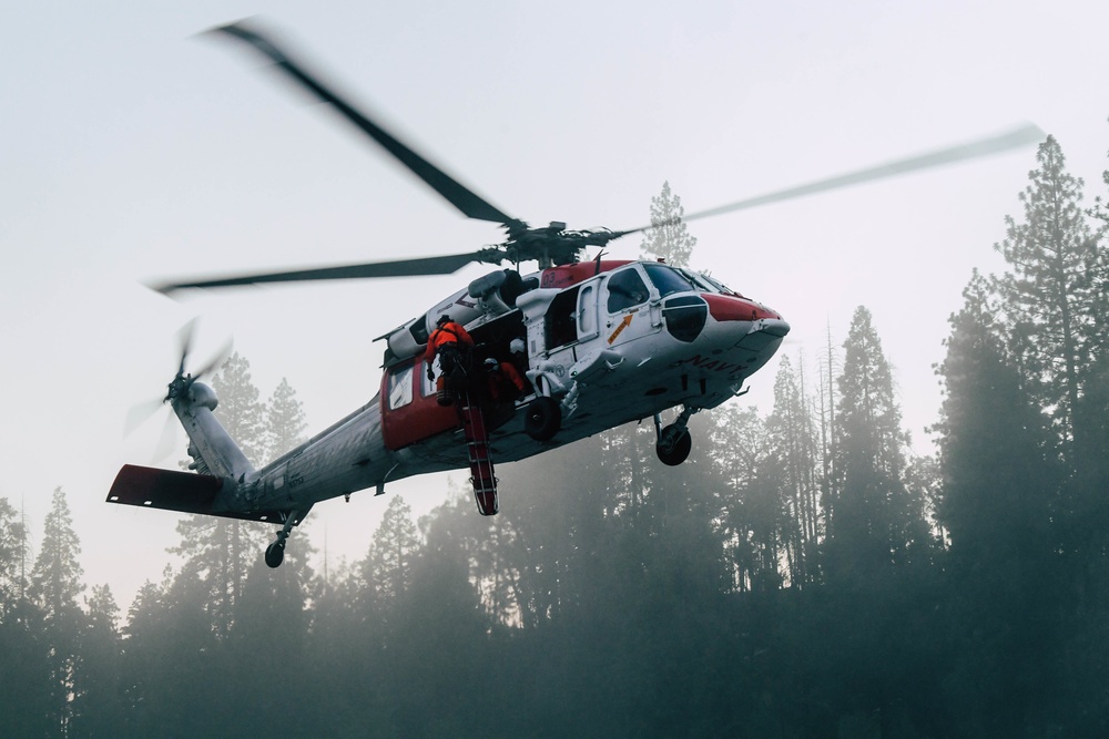 "Wranglers" of Naval Air Station Lemoore Search and Rescue Training