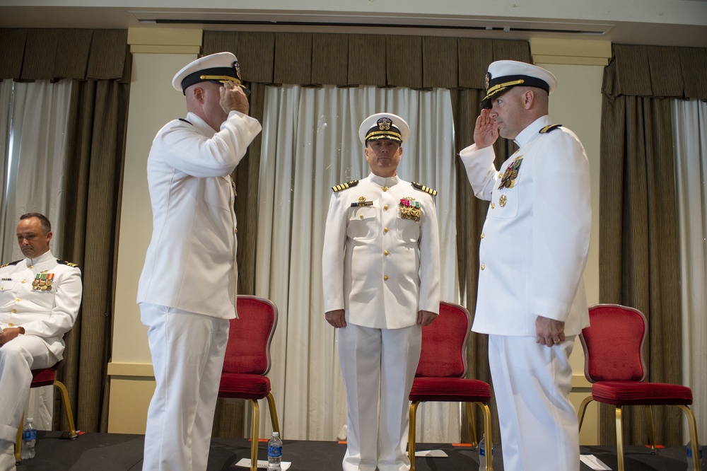 PCU Montana (SSN 794) Holds a Change of Command