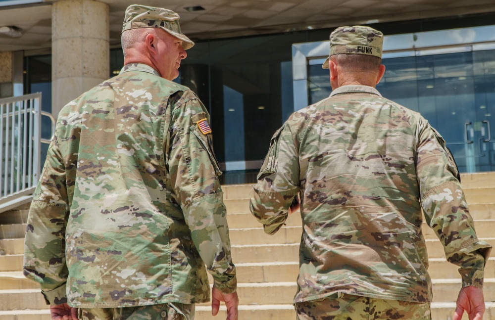 General Paul E. Funk II visits Fort Hood