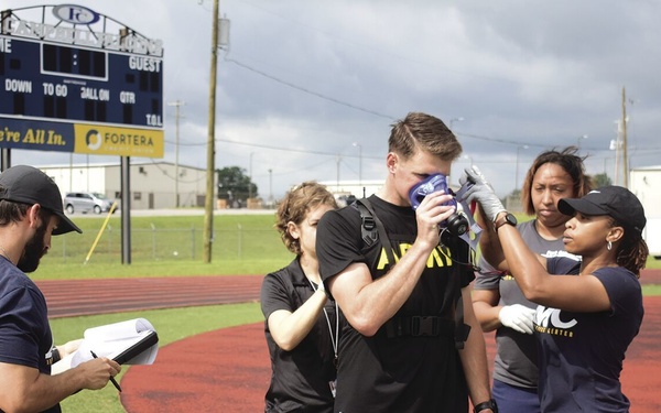 Screaming Eagles first to pilot mobile metabolic testing tech