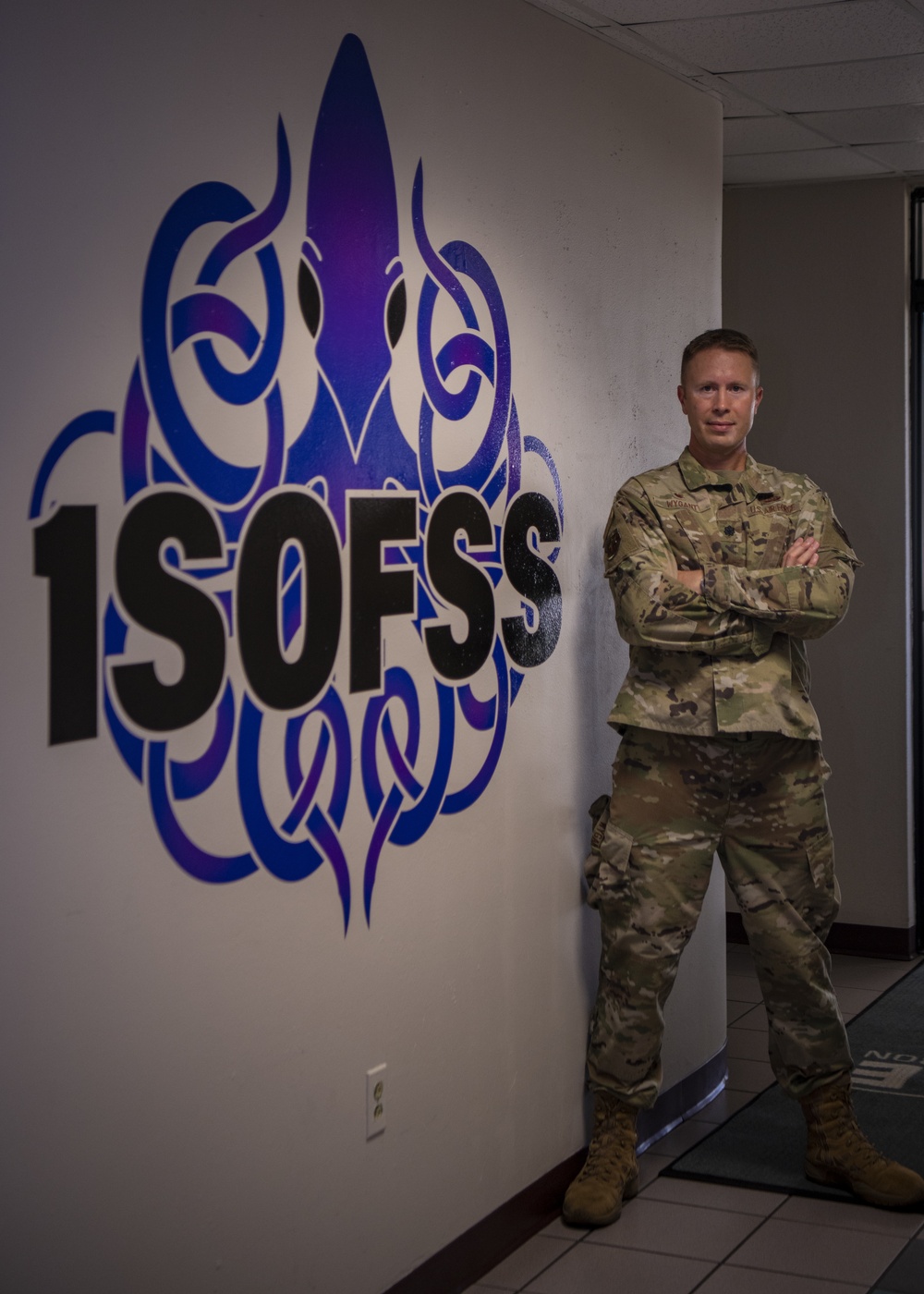 Lt. Col. Jacob Wygant takes command of the 1st Special Operations Force Support Squadron
