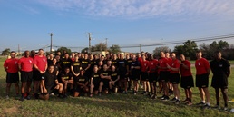 36th Engineer Brigade conducts physical training with the FORSCOM Command team