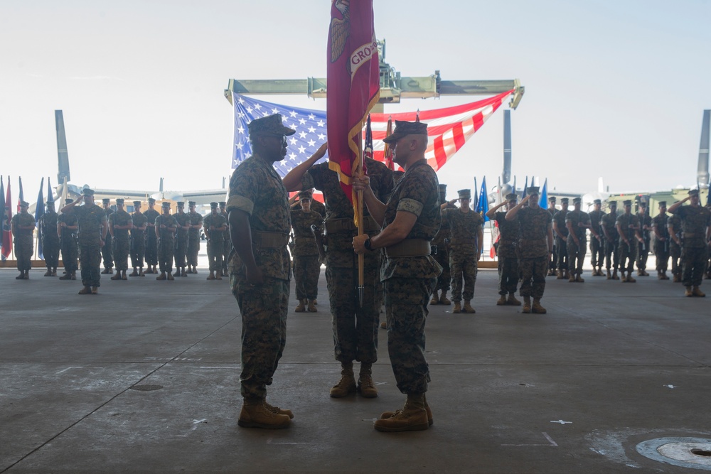 Marine Aircraft Group 26 Change of Command