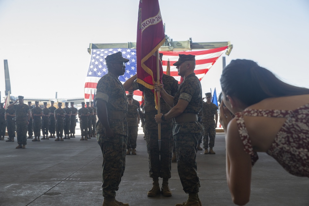 Marine Aircraft Group 26 Change of Command