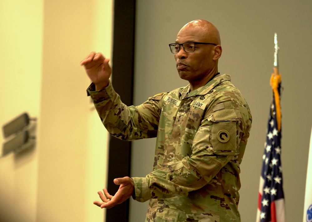 1st TSC Commanding General In Brief