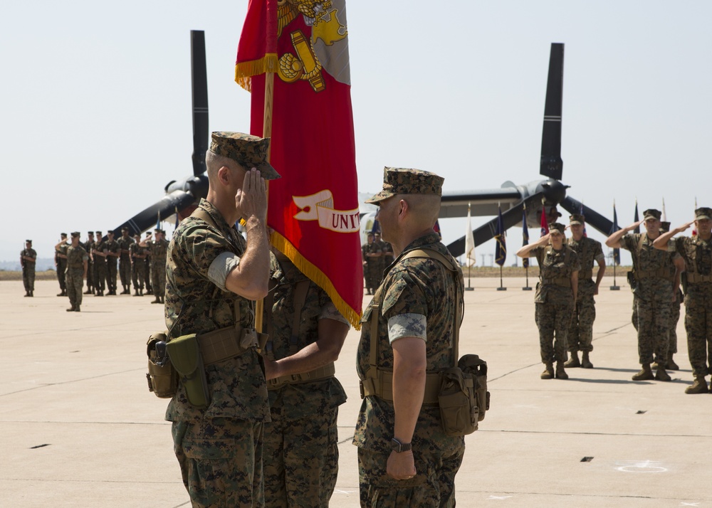 MAG-16 Change of Command