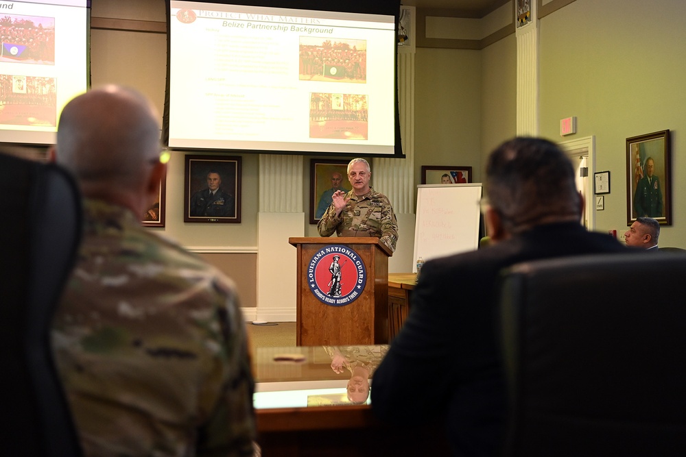 La. National Guard, Belize Defence Force celebrate 25-years partnership