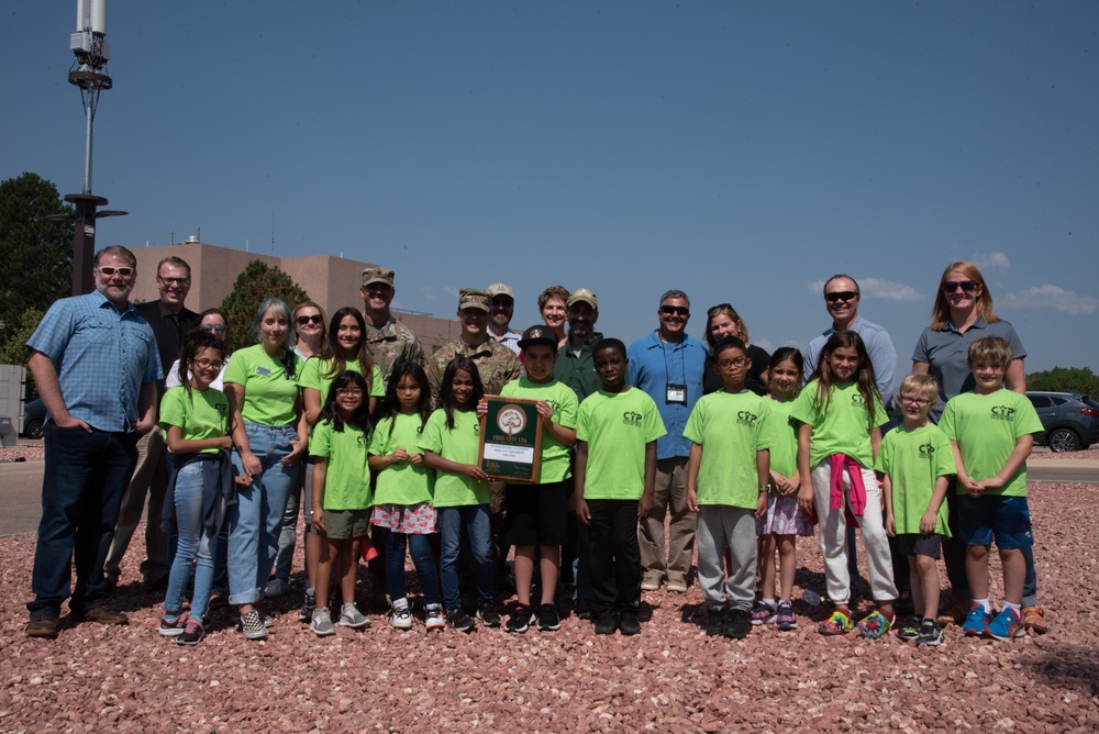 Peterson AFB receives Tree City USA award