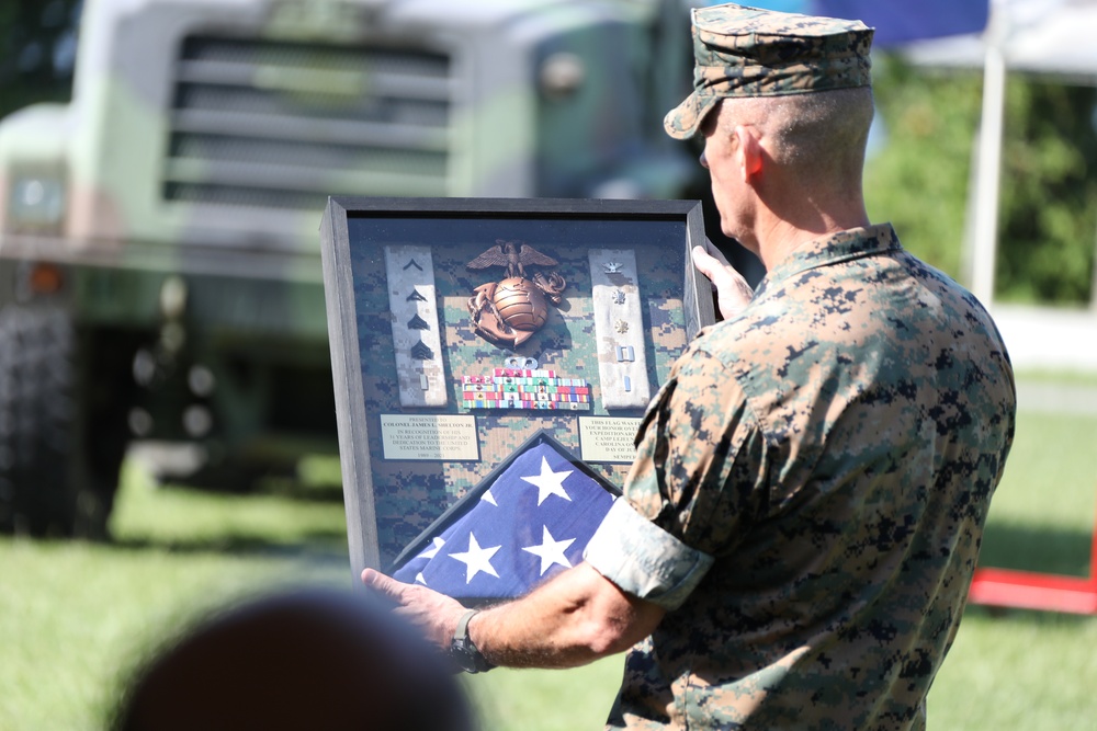 Col. Shelton Retirement Ceremony