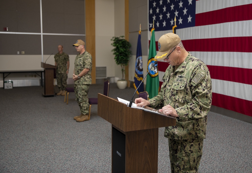 Naval Station Everett hosts Change of Command