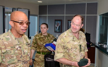 Gen Sir Patrick Sanders visits NORAD and USNORTHCOM