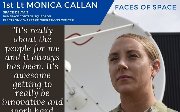 Faces of Space: 1st Lt. Monica Callan