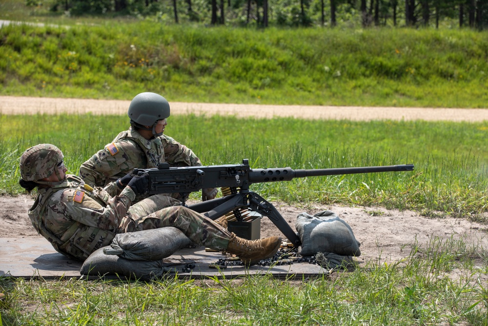 645th qualifies with .50 caliber machine gun