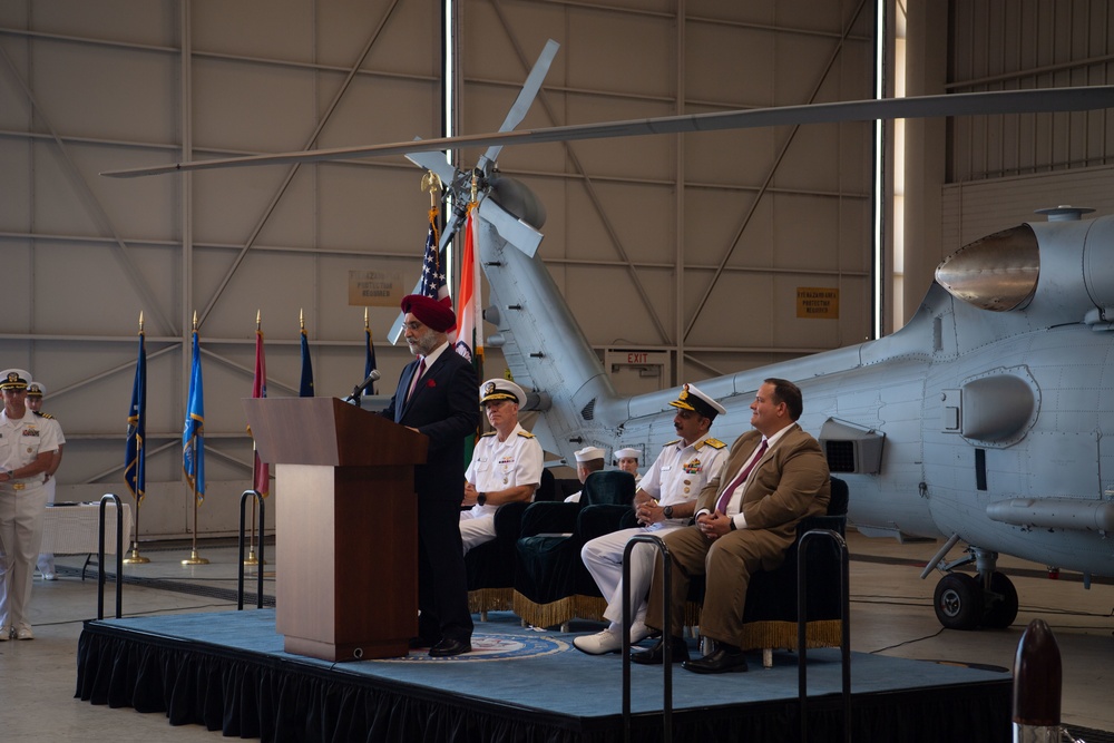 Indian Navy Inducted its First Two MH-60R Seahawks From the U.S. Navy