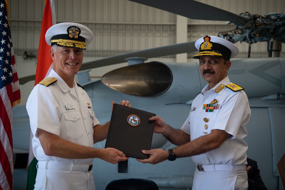 DVIDS - News - U.S. and Indian Navies Hold Ceremony to Commemorate