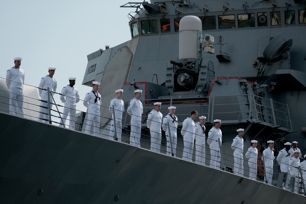 USS Laboon Returns to Naval Station Norfolk