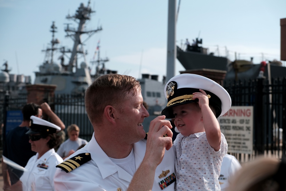 USS Laboon Returns to Naval Station Norfolk