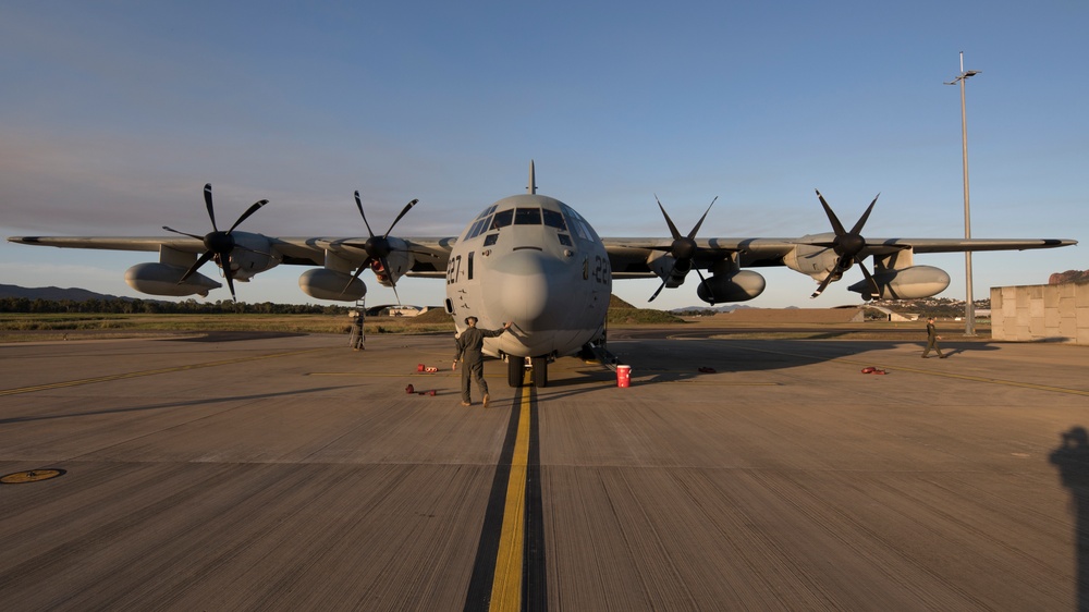 Talisman Sabre 21: VMGR-152 conduct tactical navigation in Australia