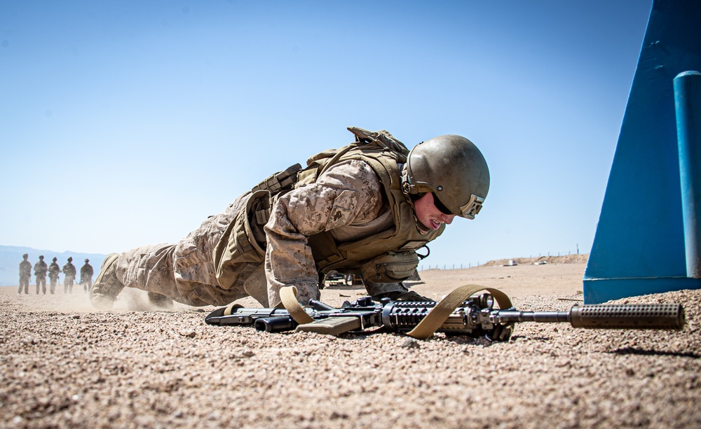 2/1 Conducts Stress Shoot Range