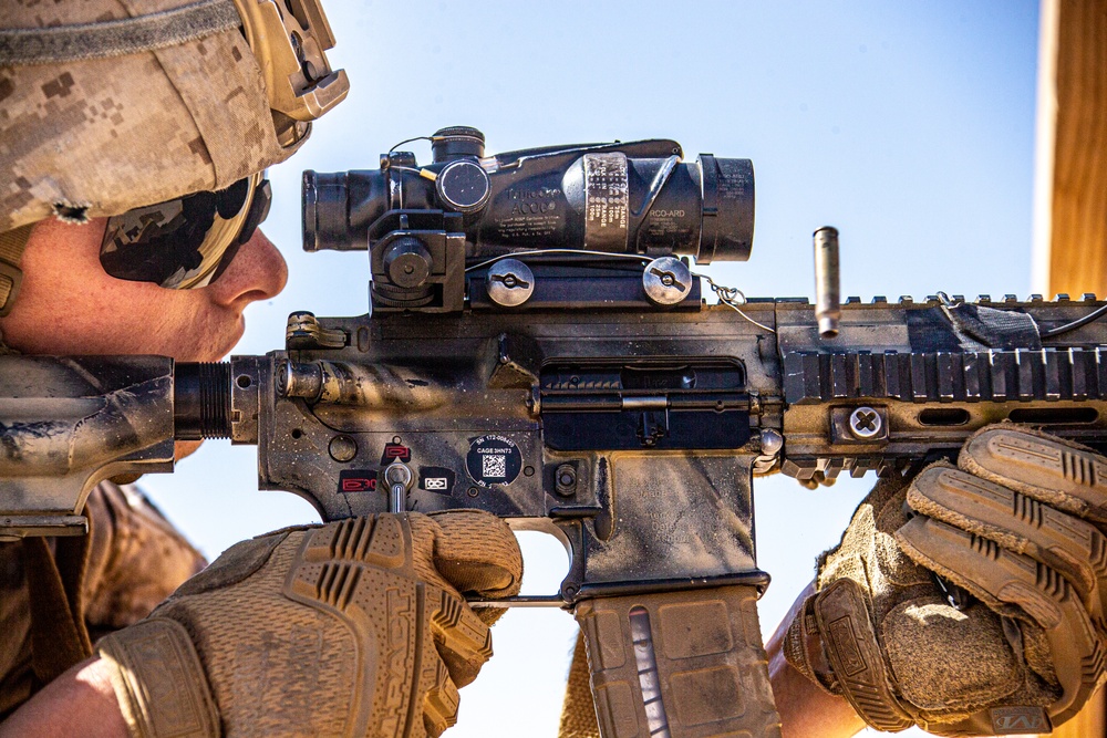 2/1 Conducts Stress Shoot Range