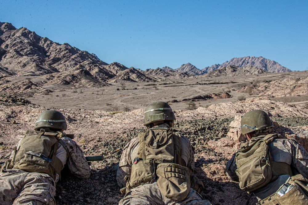 2/1 Conducts 240B Live Fire and Maneuver Range