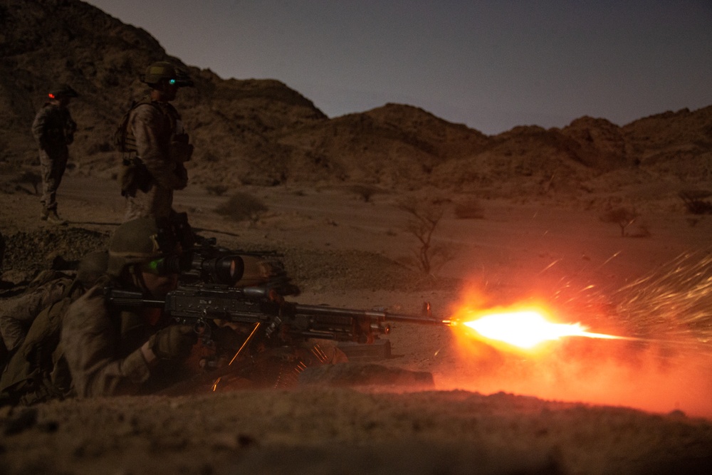 2/1 Conducts 240B Live Fire and Maneuver Range